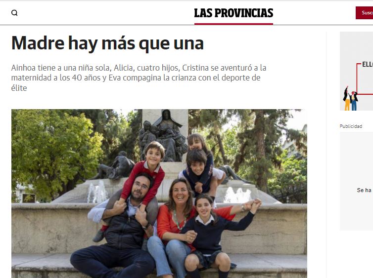 Family up en las provincias